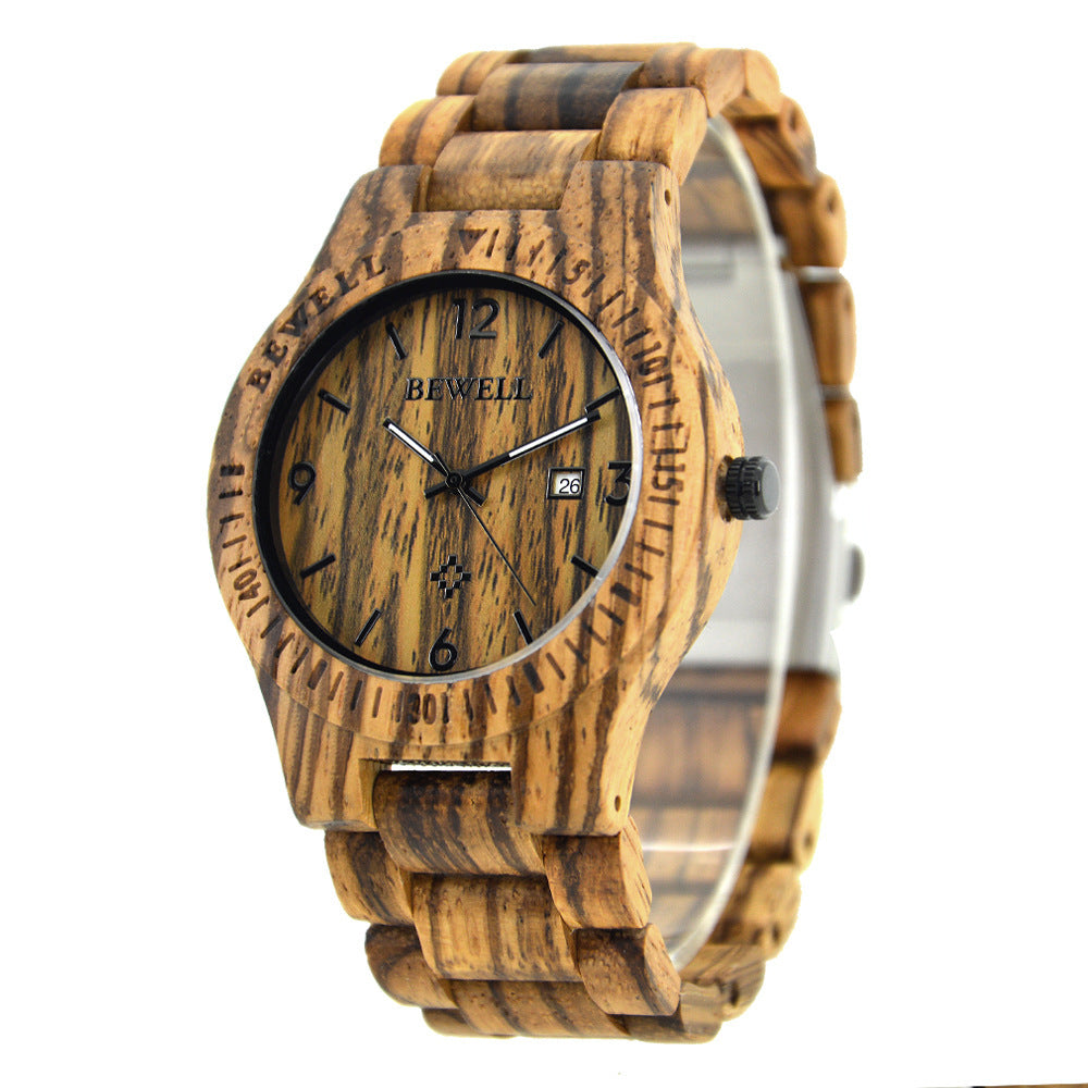 Montre en bois de santal