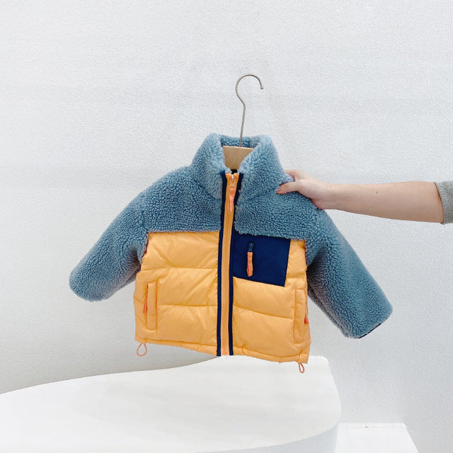 Invierno nueva llegada niños y niñas moda polar