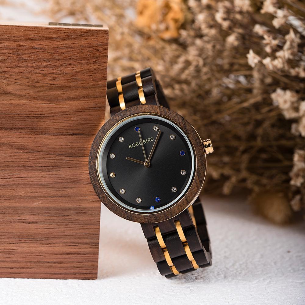 Reloj de literatura para mujer resistente al agua con escala simple Reloj para mujer