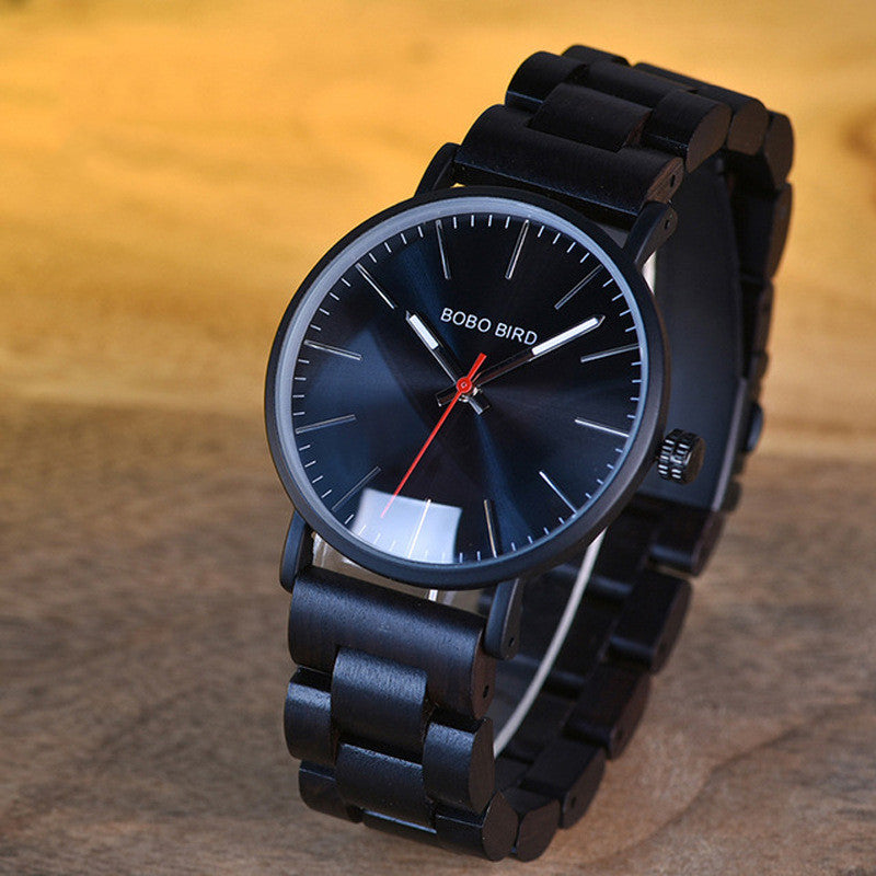 Les fabricants de montres en bois dirigent le quartz de mode