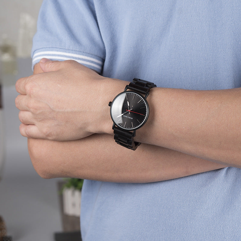 Fabricantes de relojes de madera Cuarzo de moda directo