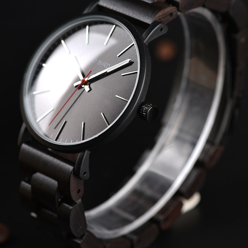 Les fabricants de montres en bois dirigent le quartz de mode