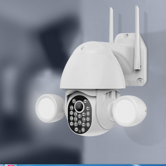 Tuya – Machine à boule lumineuse à Double remplissage, caméra haute définition 3Mp, caméra de Surveillance de sécurité pour maison intelligente