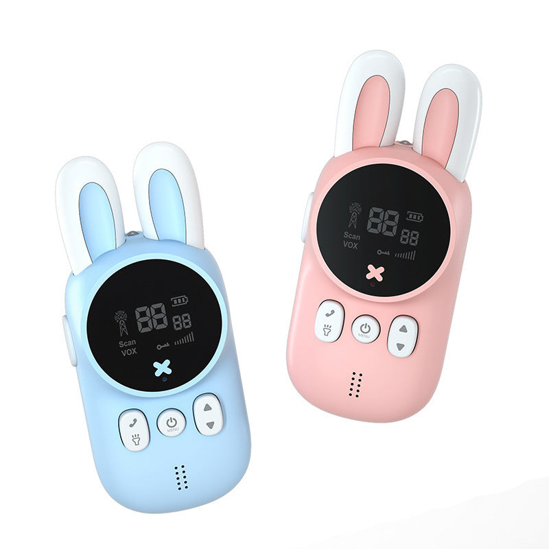 Llamada inalámbrica portátil Walkie-Talkie para niños Rabbit