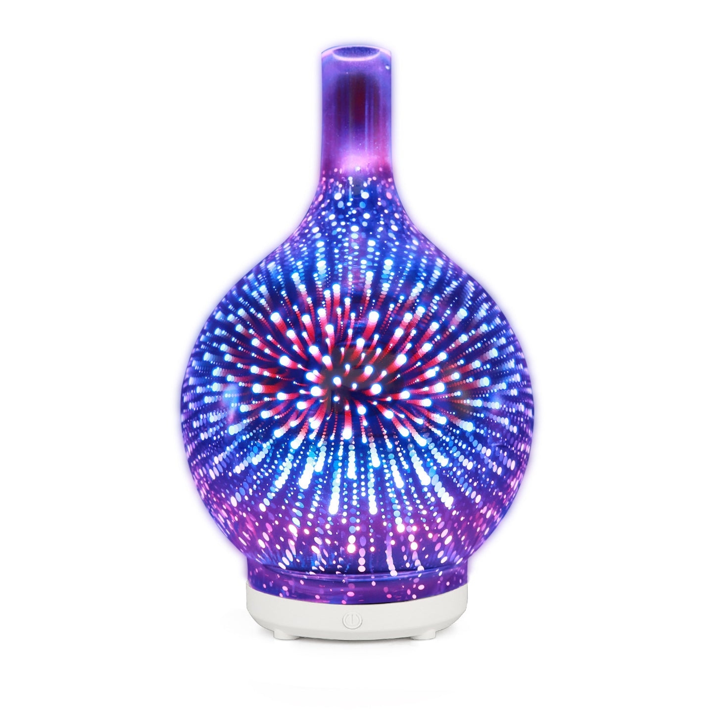 Humidificateur en verre coloré 5 V