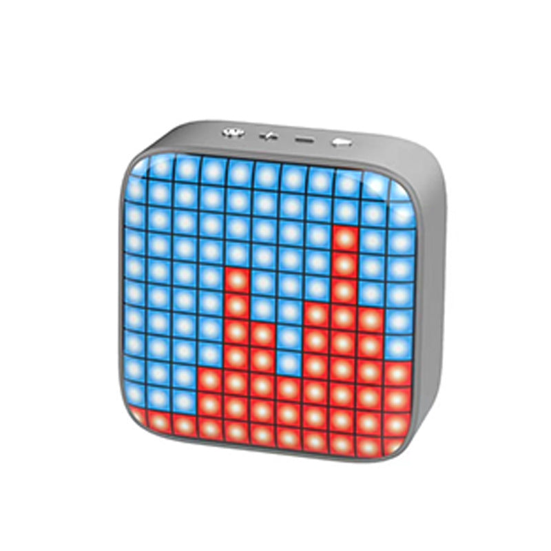 Square LED Creative Bluetooth Speaker