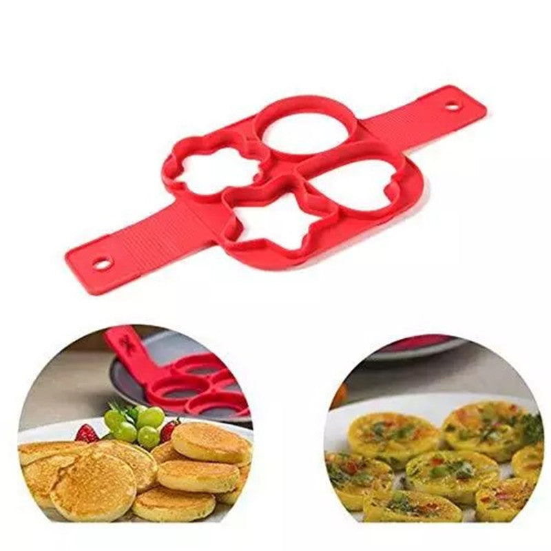 Silicone antiadhésif fantastique oeuf crêpe fabricant anneau cuisine cuisson omelette moules Flip cuiseur oeuf anneau moule