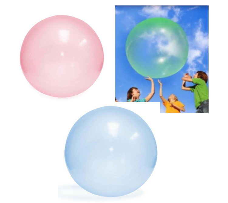 Grande boule gonflable jouet pour enfants boule élastique boule d'eau boule à bulles boule gonflable