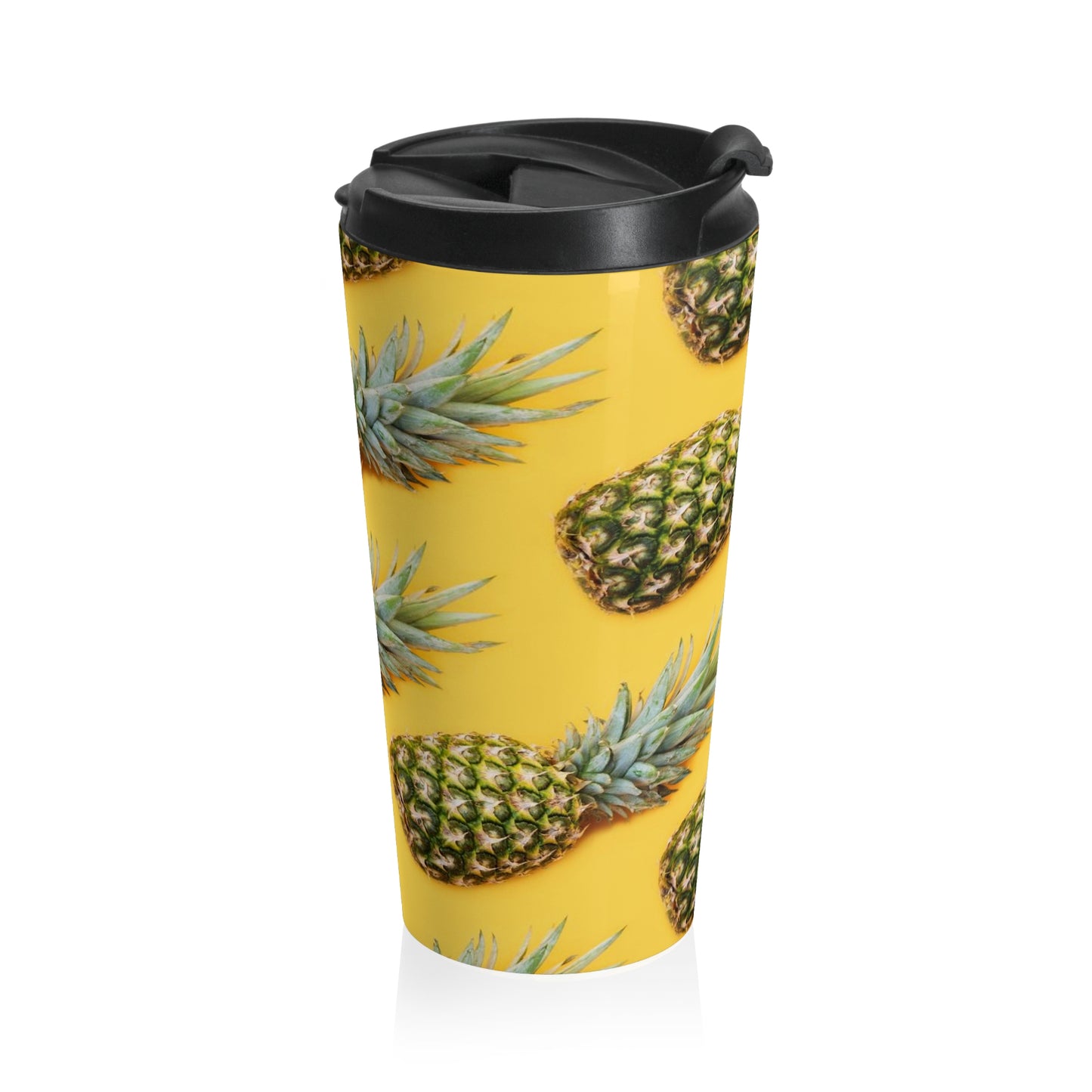 Piña - Taza de viaje de acero inoxidable Inovax