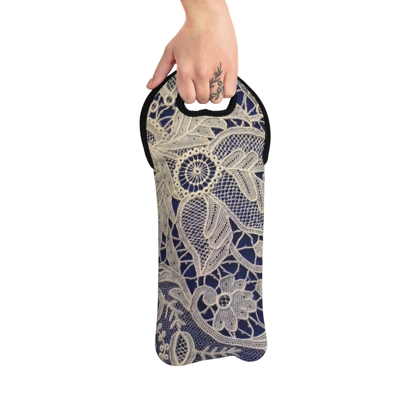 Golden and Blue - Inovax Wine Tote Bag