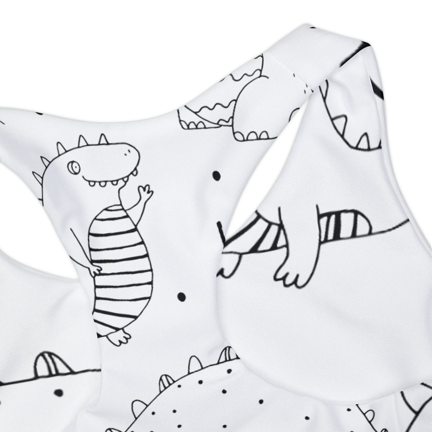 Doodle Dinosours - Inovax Girls Two Piece Swimsuit