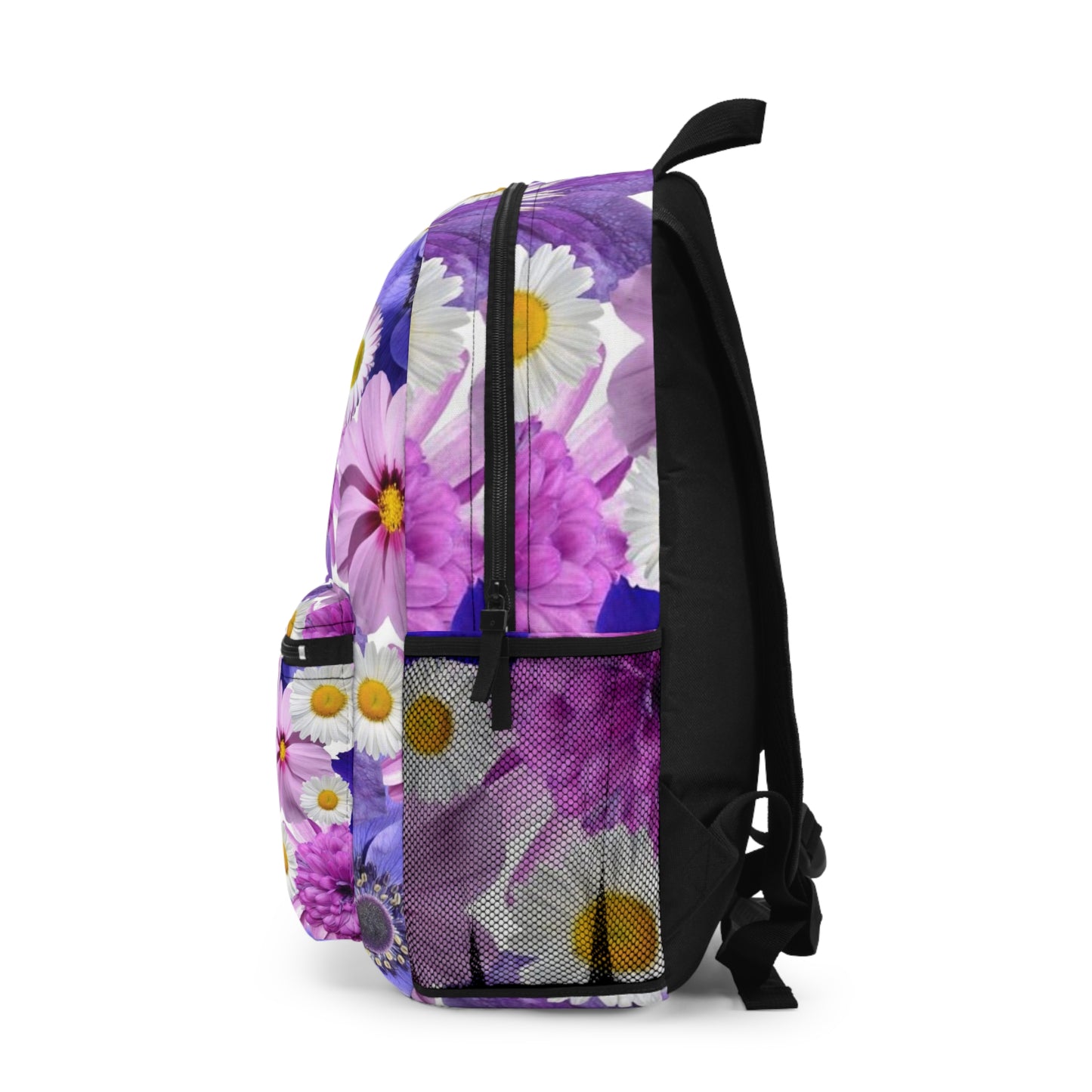 Purple Flowers - Inovax Backpack