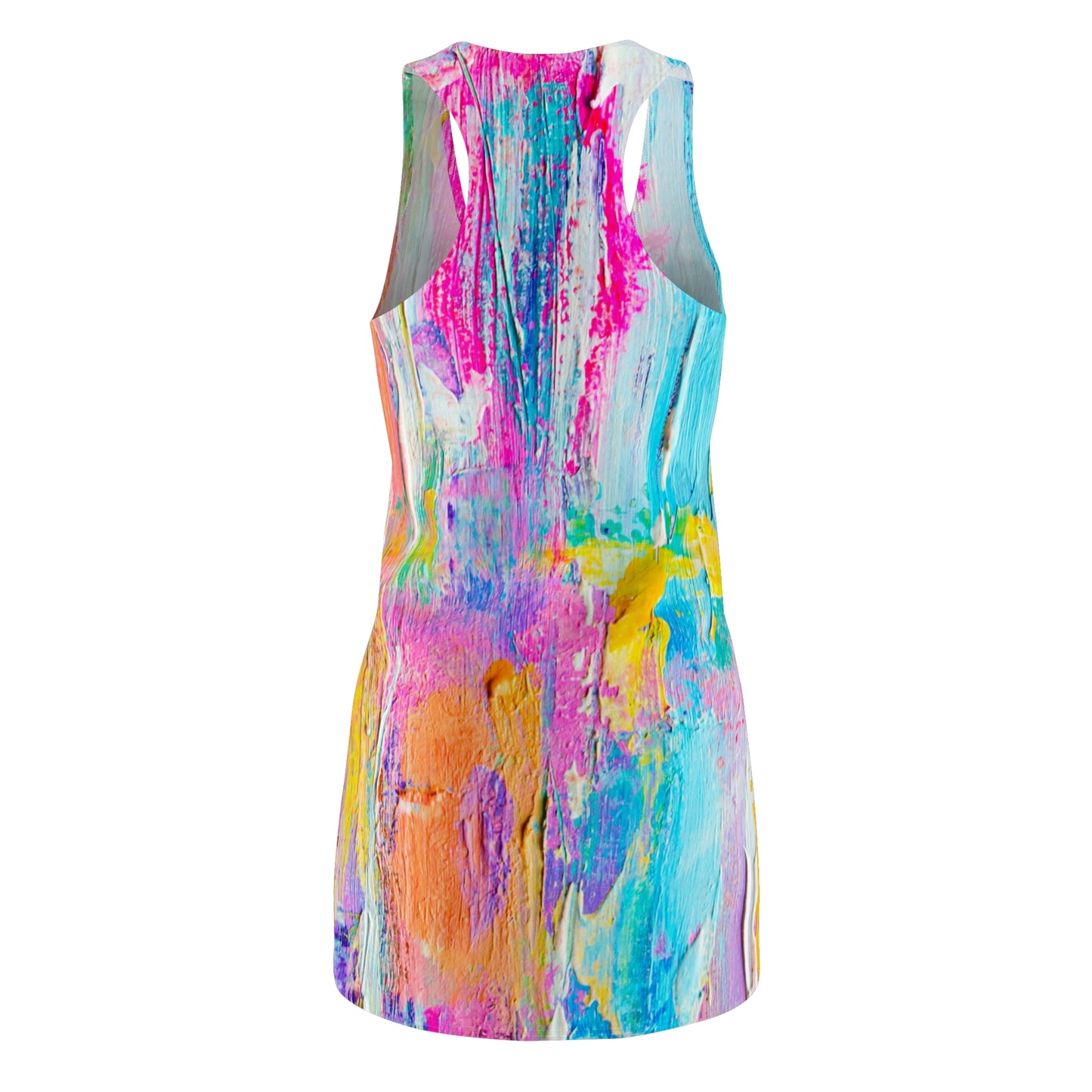 Pastel Colors - Inovax Women's Cut & Sew Racerback Dress