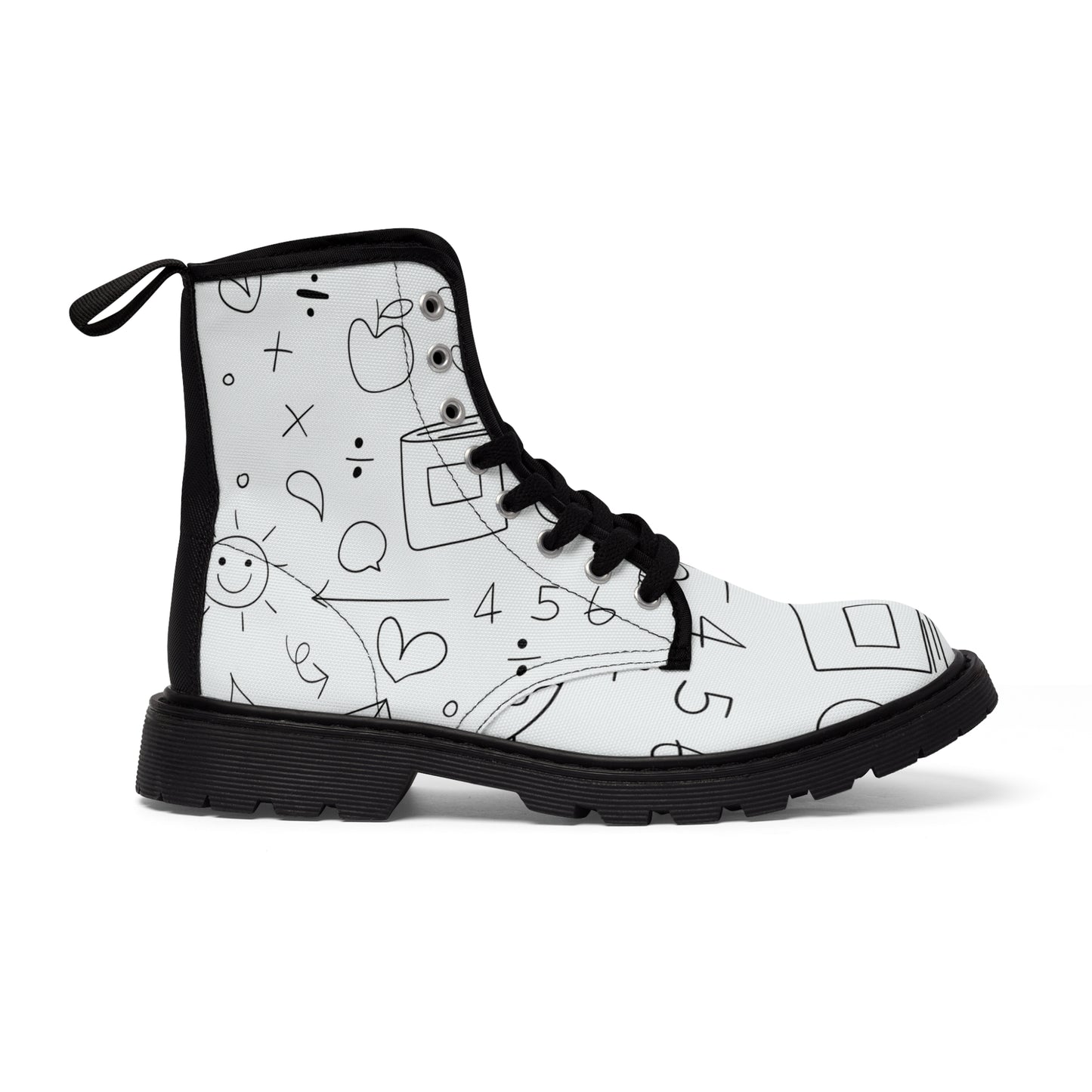 Doodle - Bottes en toile pour femme Inovax