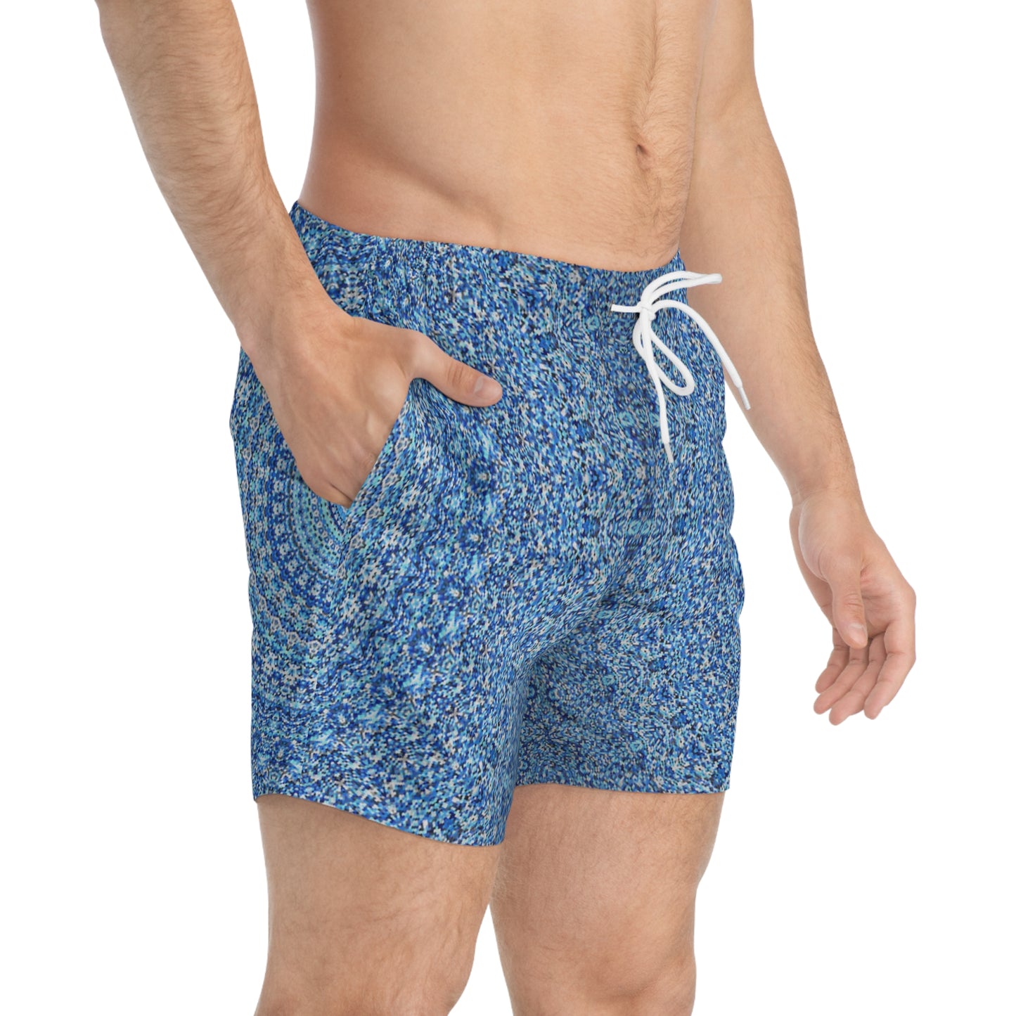 Mandala Bleu - Boxer de Bain Inovax