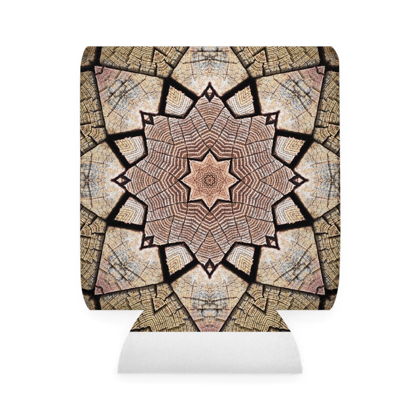 Brown Mandala - Inovax Can Cooler Sleeve