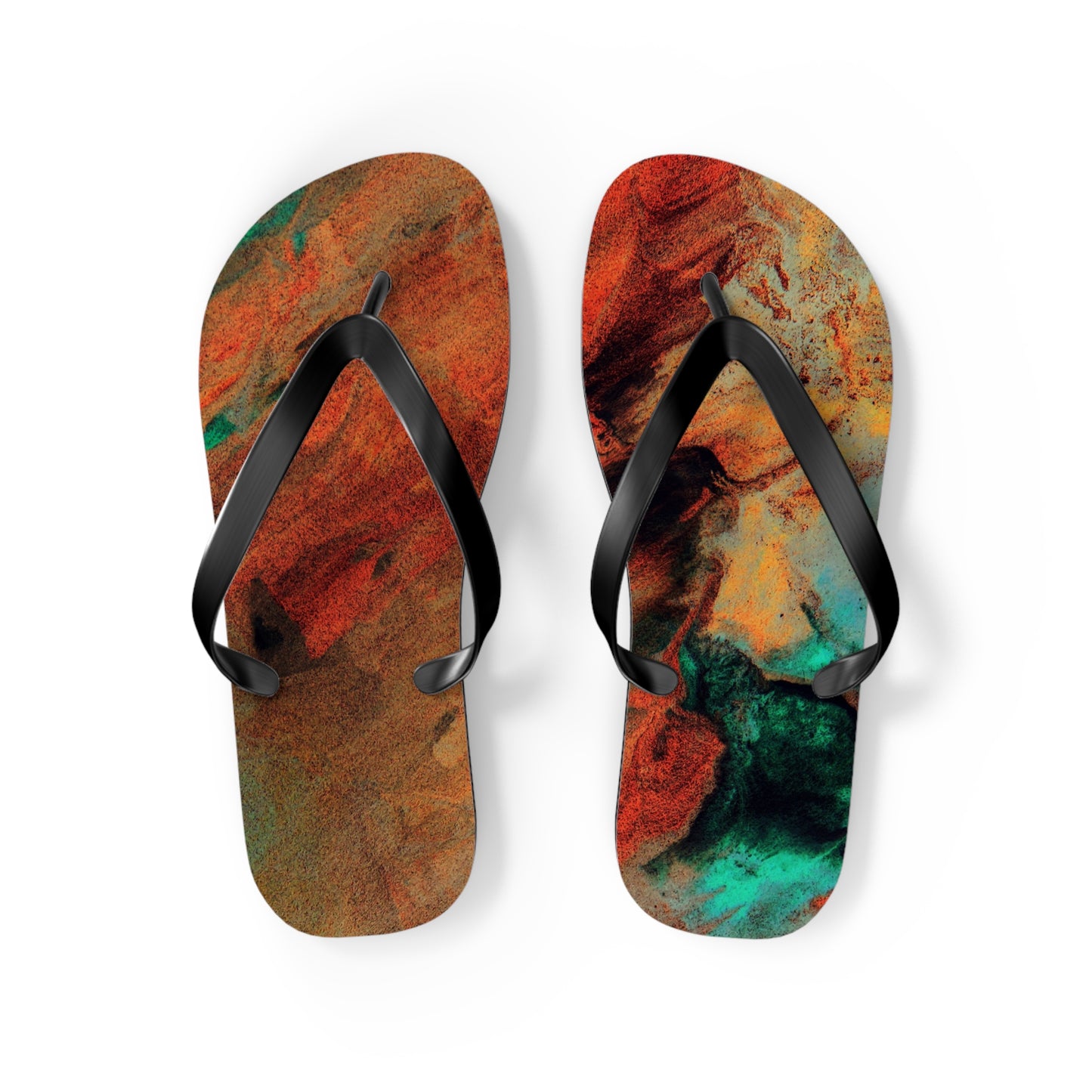 Orange flush - Inovax Flip Flops