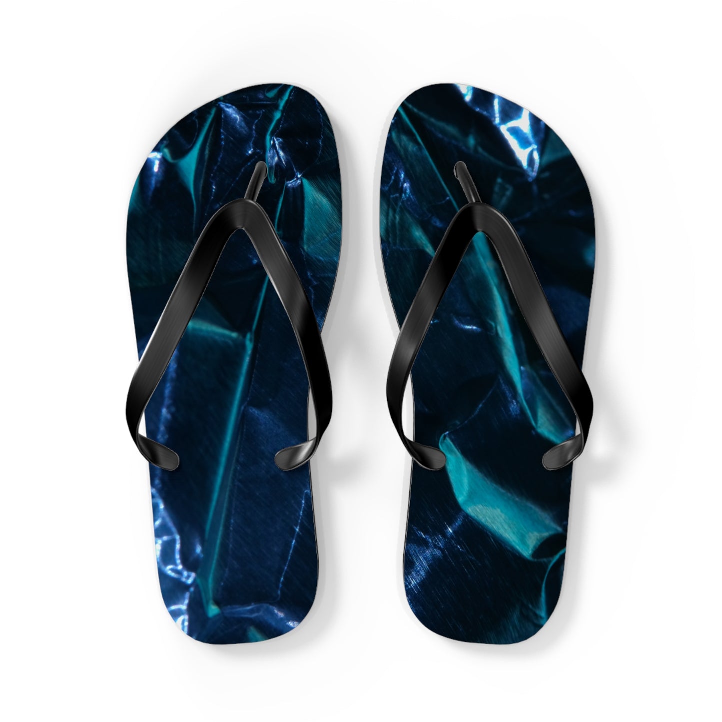 Blue Metalic - Inovax Flip Flops