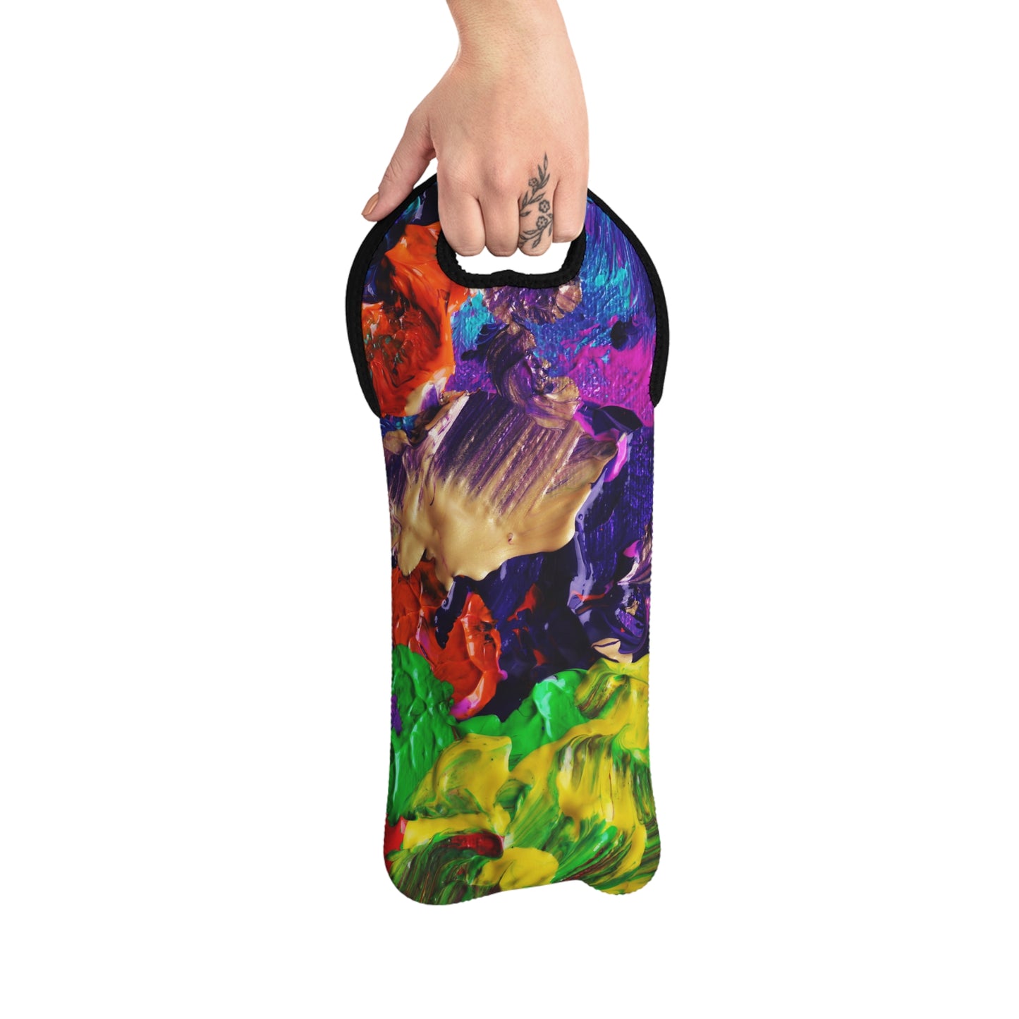 Color Paintings - Inovax Wine Tote Bag