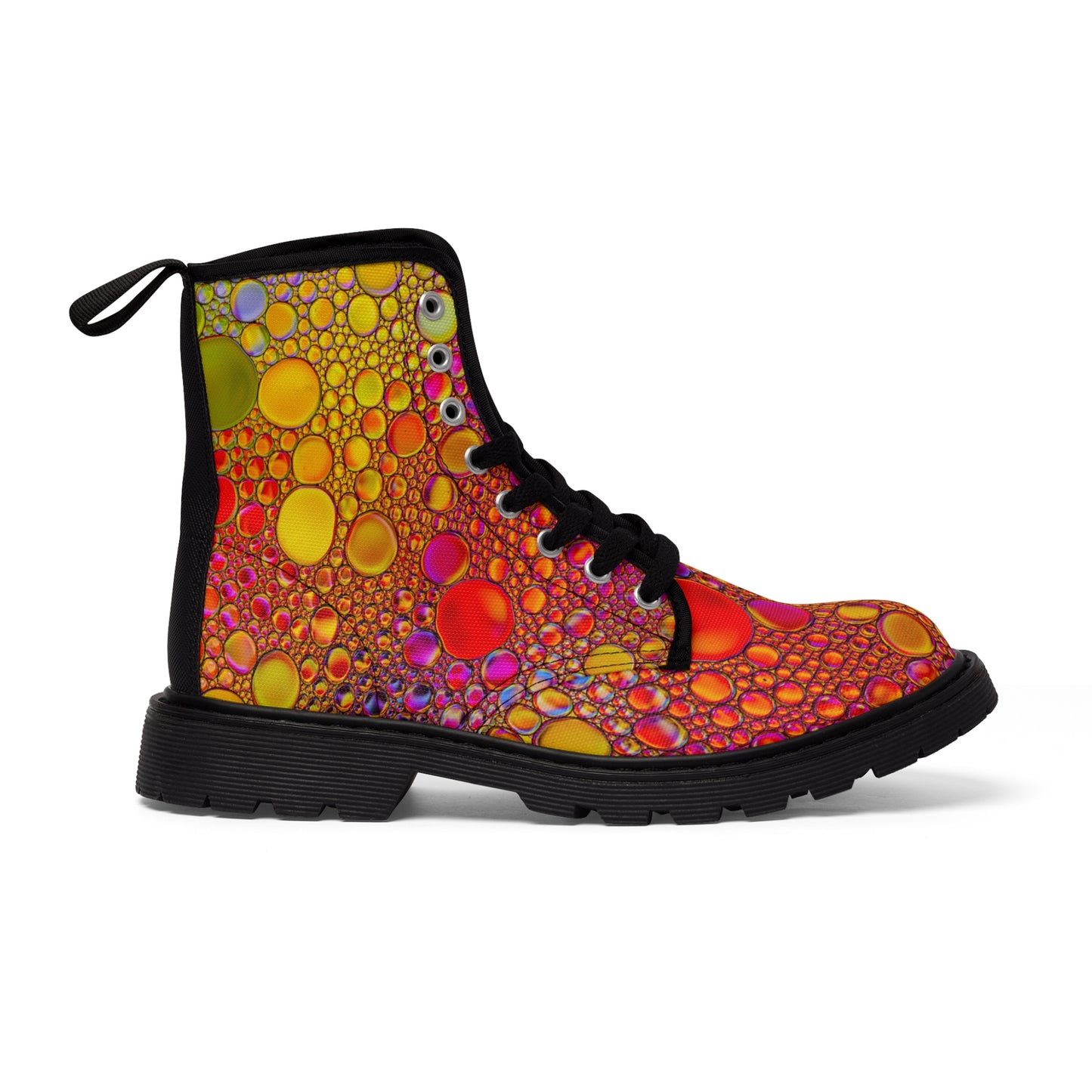 Couleurs scintillantes - Bottes en toile pour femme Inovax