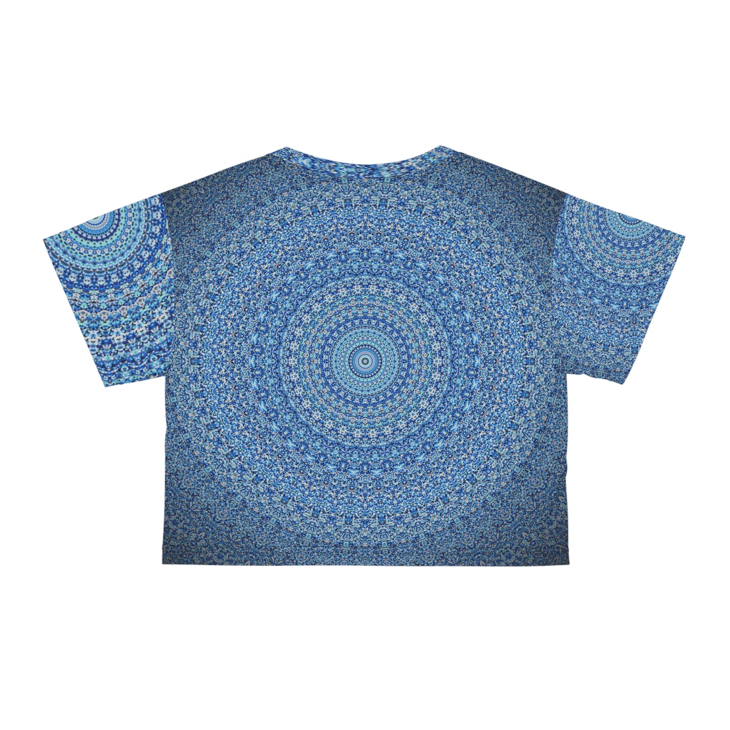 Mandala bleu - T-shirt court Inovax