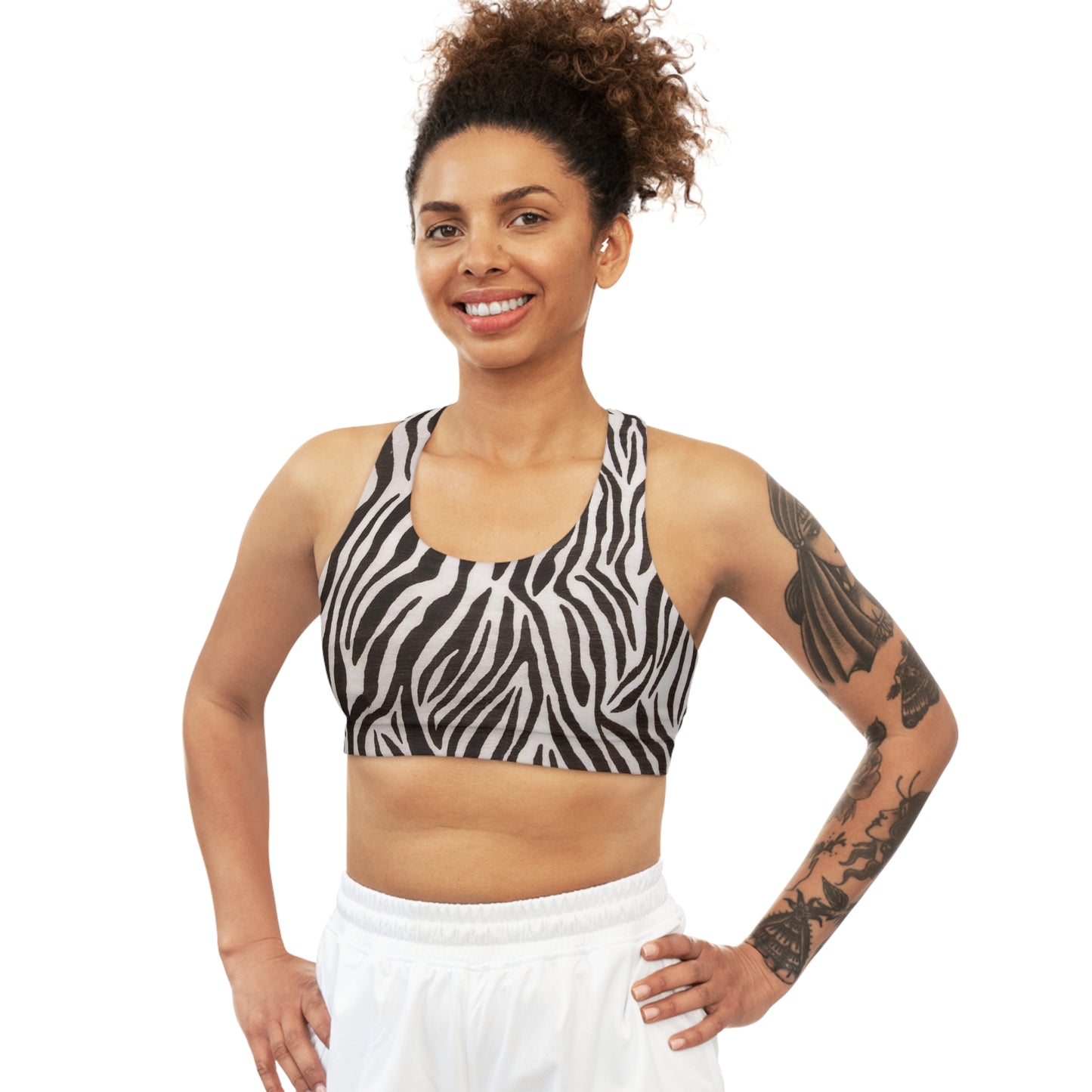 Zebra - Soutien-gorge de sport sans couture Inovax