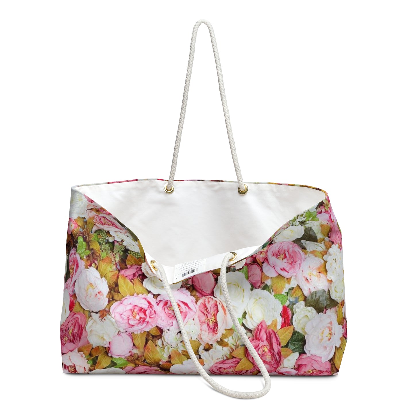 Pink Flowers - Inovax Weekender Bag