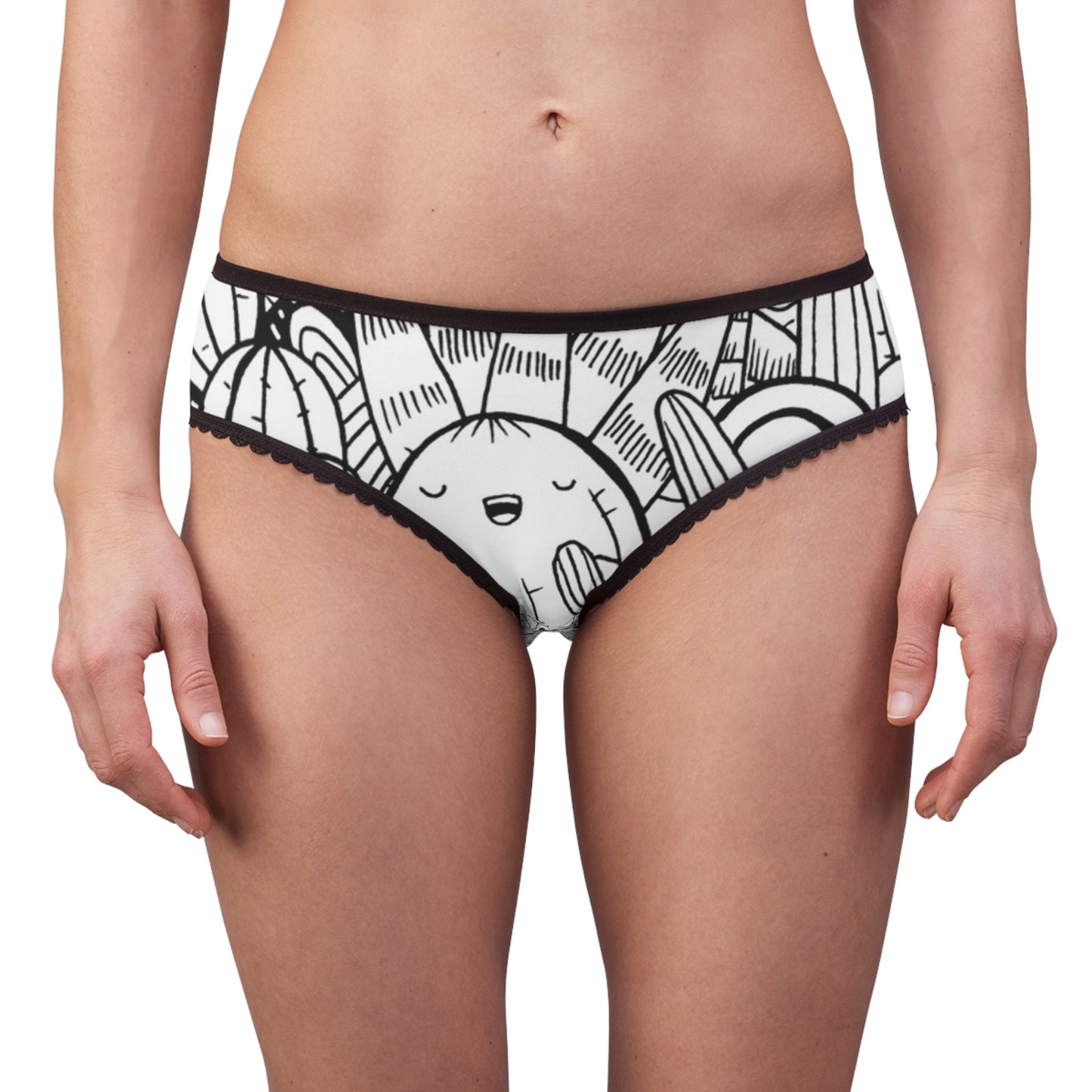 Doodle Cactus - Inovax Women's Briefs