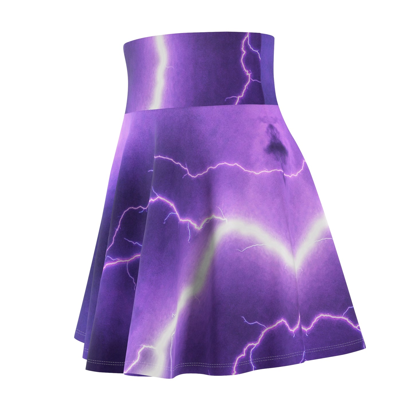 Electric Thunder - Inovax Woman's Skater Skirt