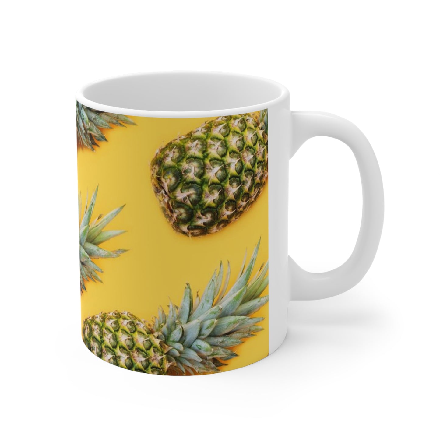 Piña - Taza de Cerámica Inovax 11oz