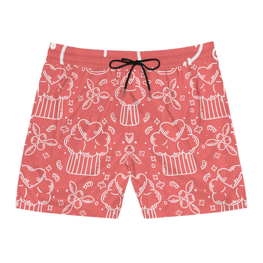 Doodle Pancake - Inovax Men's Mid-Length Swim Shorts