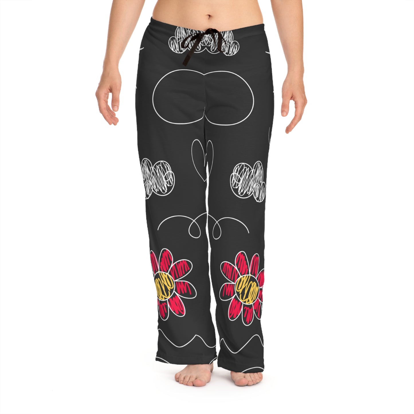 Kids Doodle Playground - Pantalones de pijama para mujer Inovax