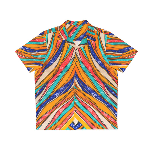 Pincelada de color - Camisa hawaiana para hombre Inovax