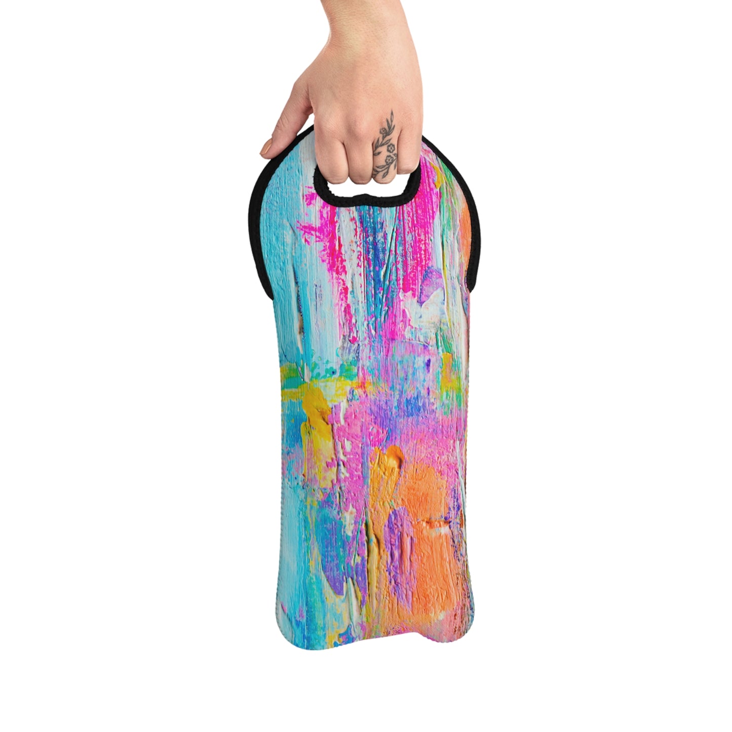 Pastel Colors - Inovax Wine Tote Bag