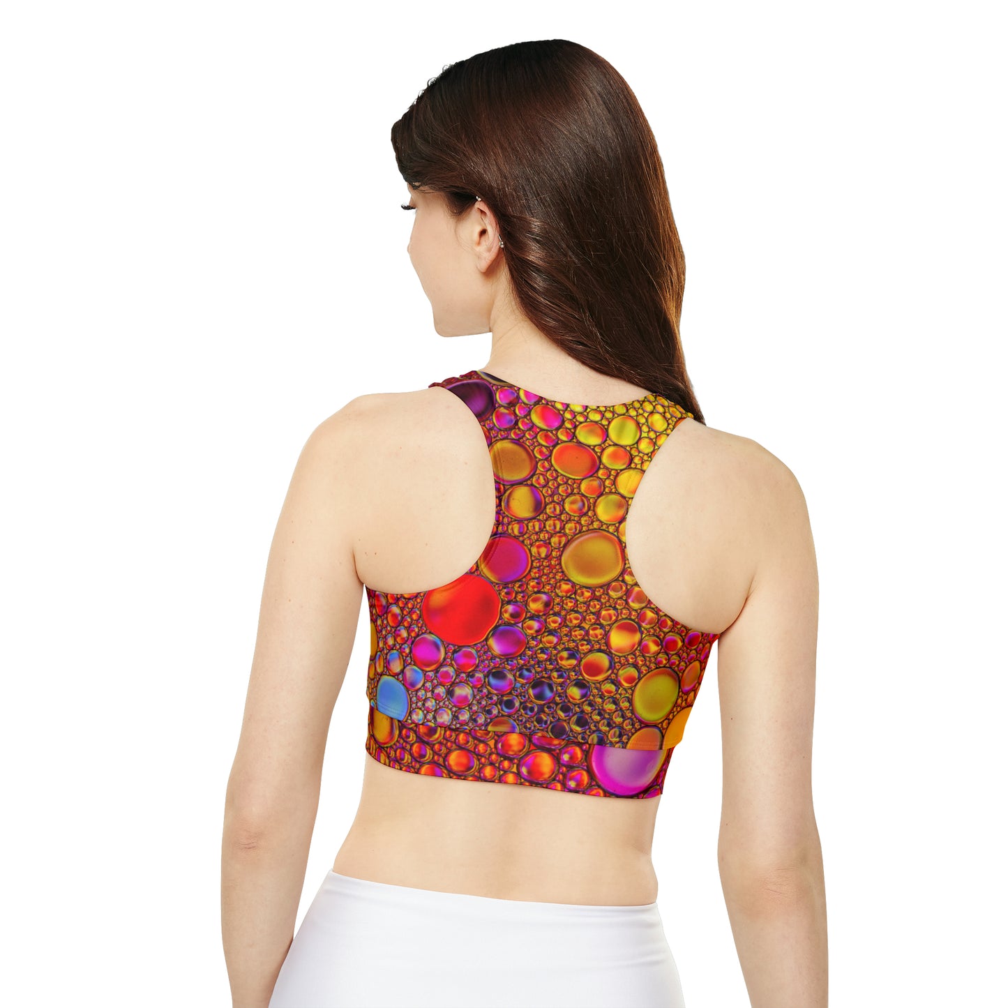 Couleurs scintillantes - Soutien-gorge de sport rembourré Inovax