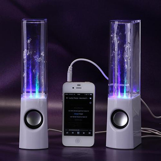 Altavoz inalámbrico de agua para baile, altavoz con fuente de luz LED, fiesta en casa