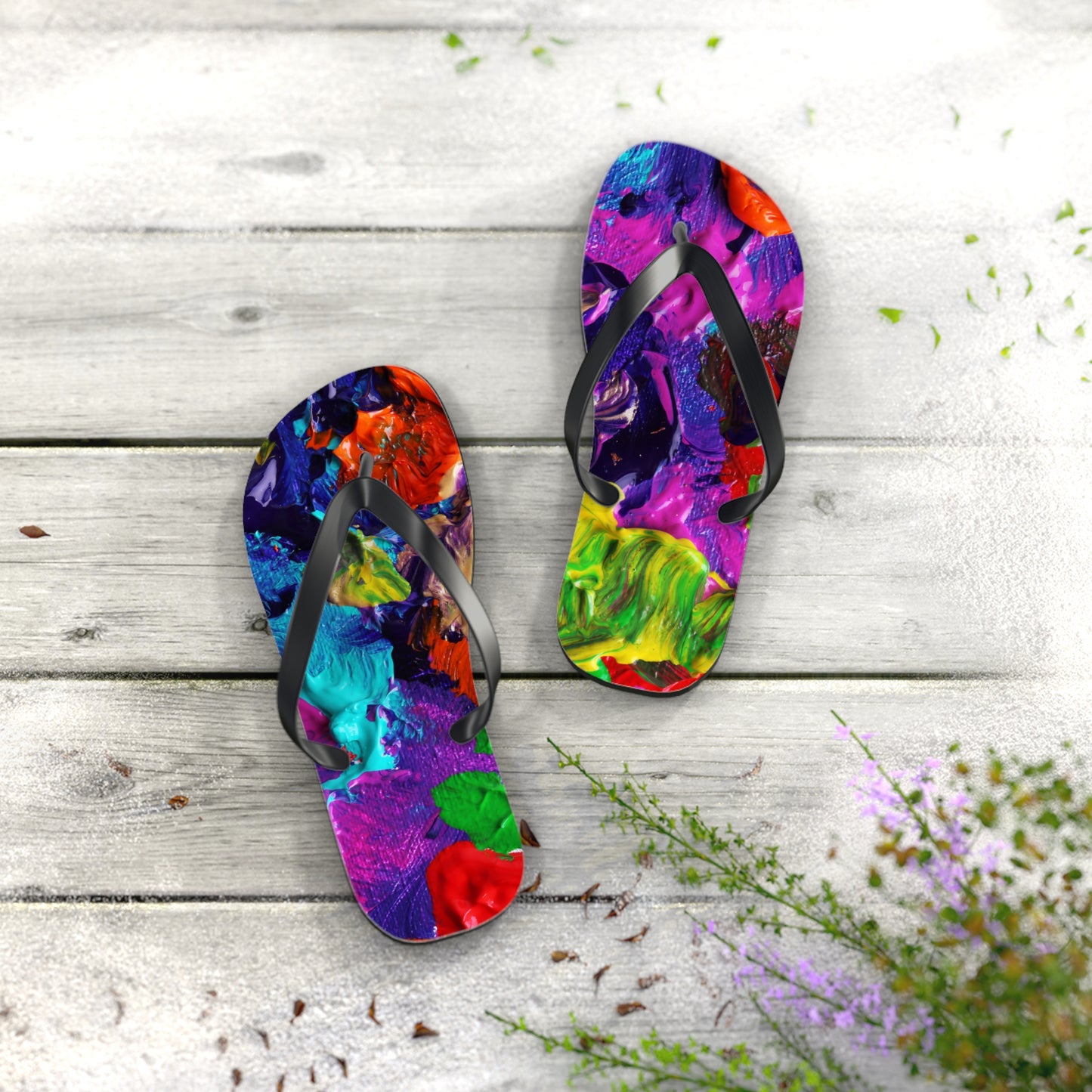 Pinturas de colores - Chanclas Inovax