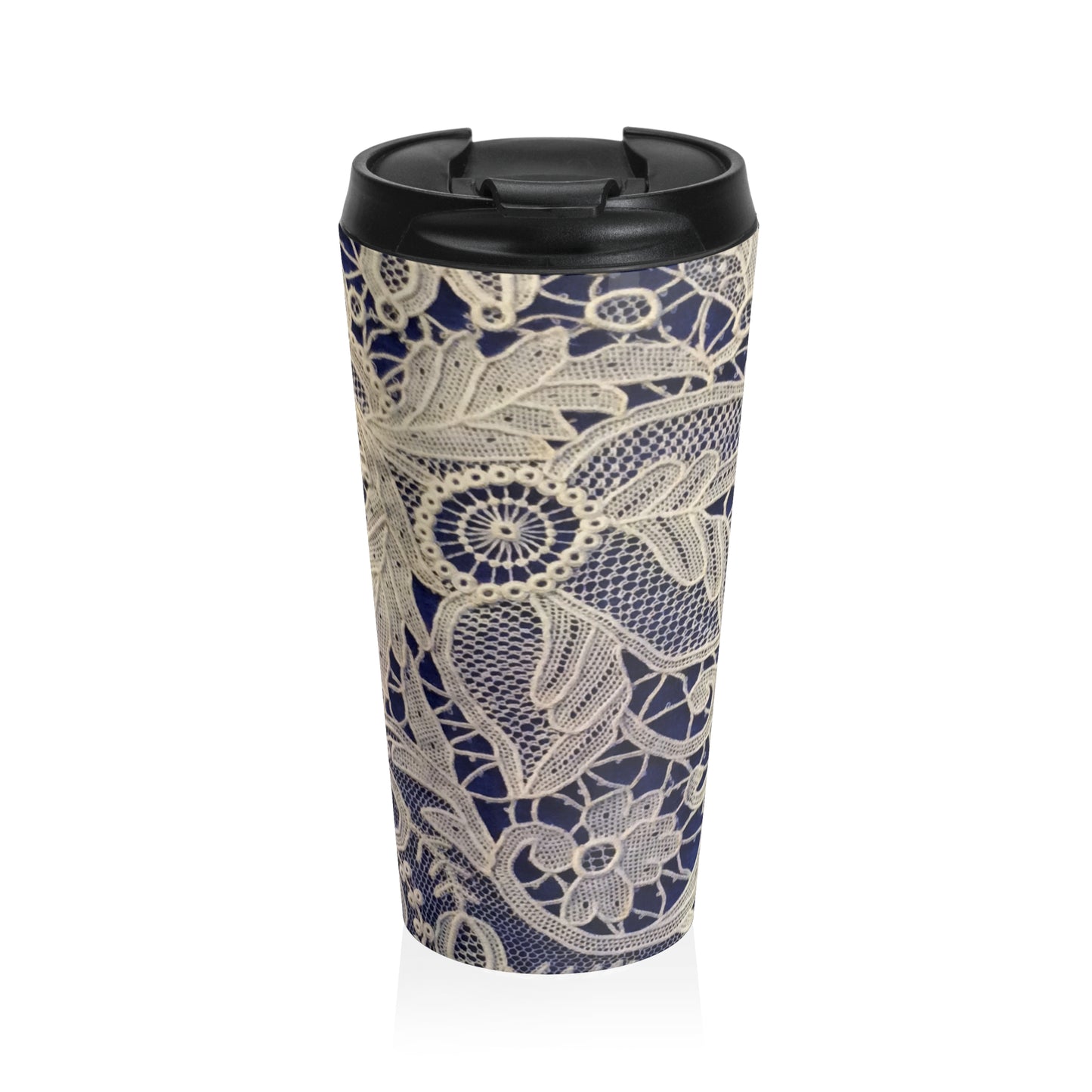 Golden and Blue - Inovax Stainless Steel Travel Mug