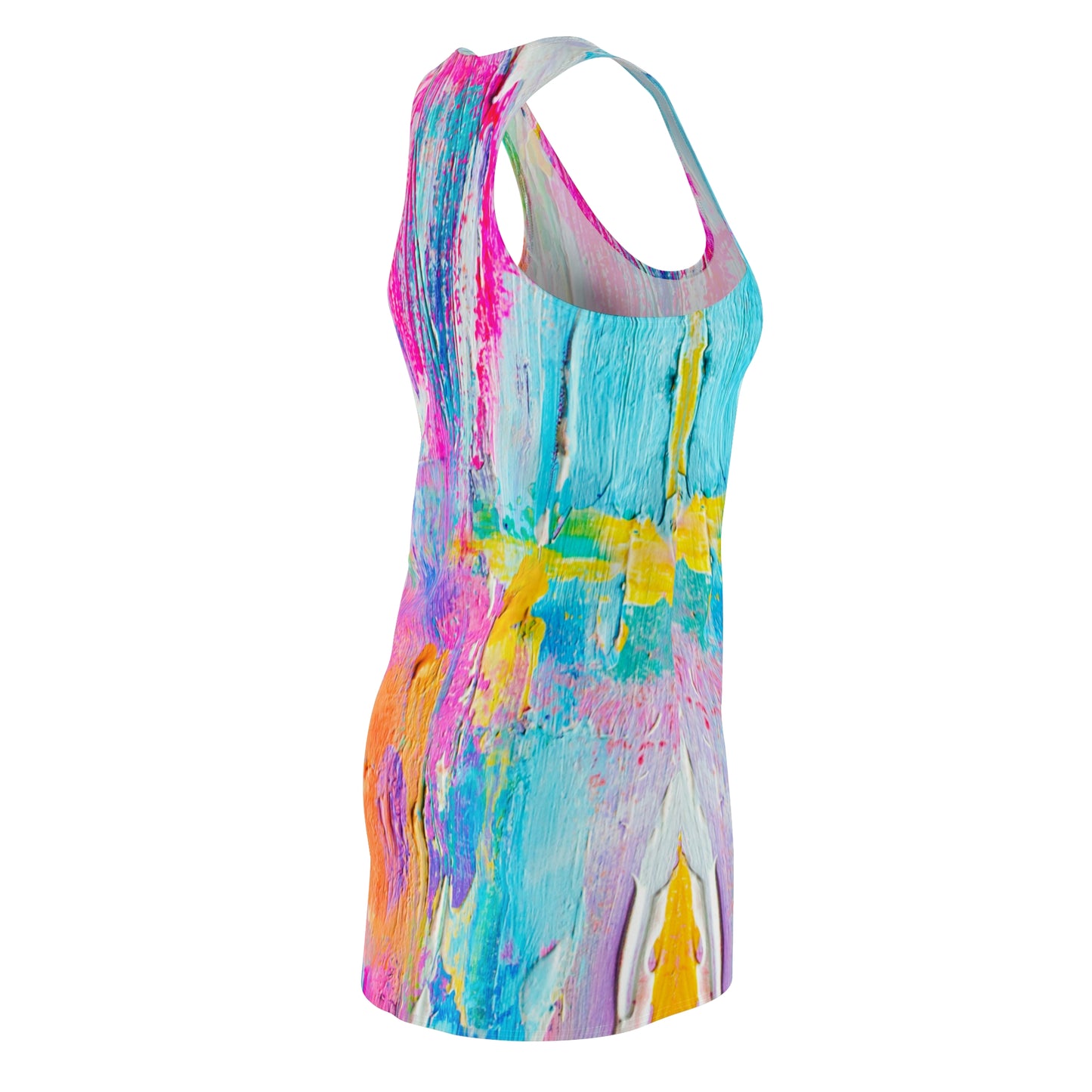 Pastel Colors - Inovax Women's Cut & Sew Racerback Dress