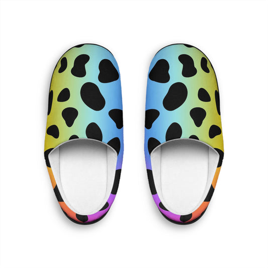 Jaguar colorido - Zapatillas de interior Inovax para mujer