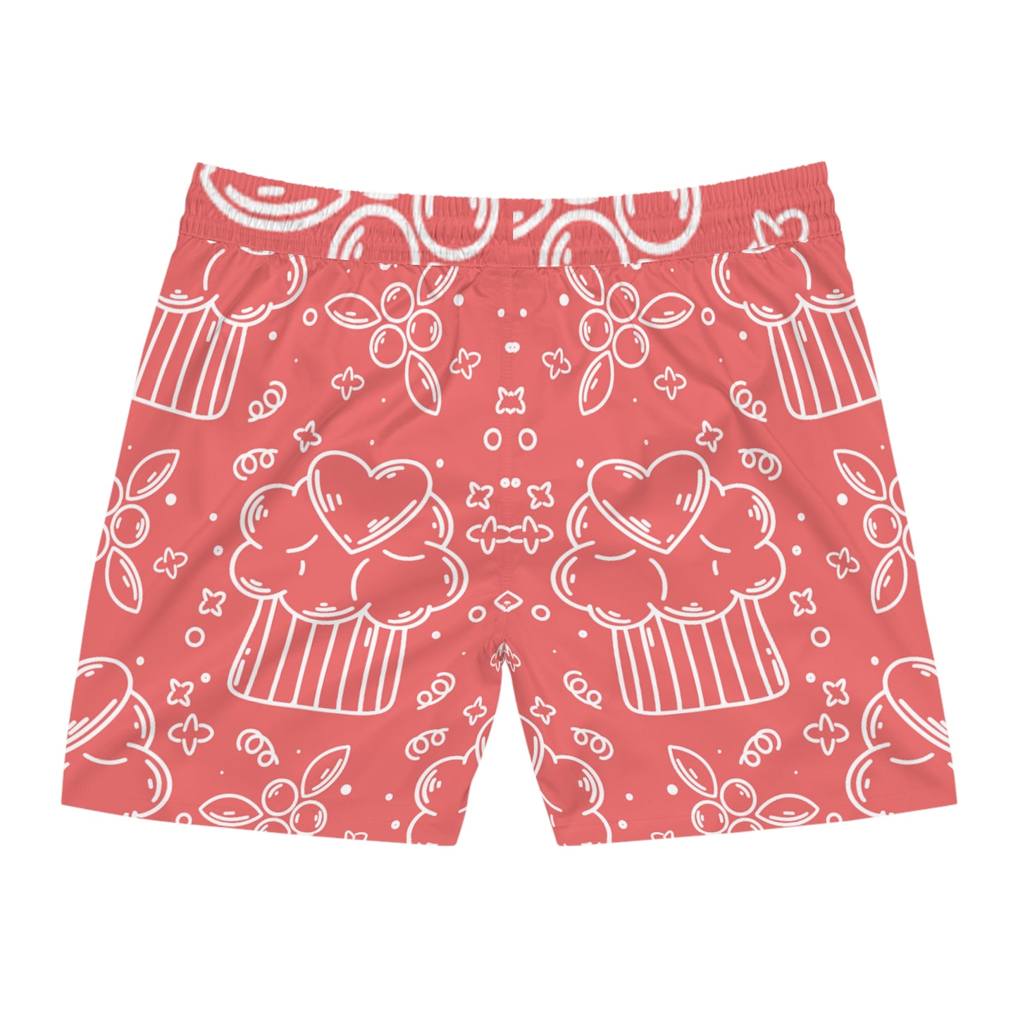 Doodle Pancake - Short de bain mi-long pour hommes Inovax