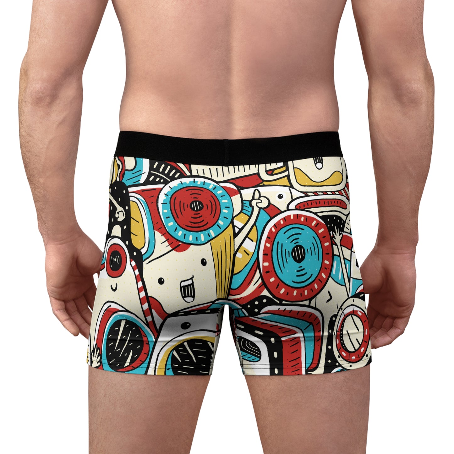 Doodle Photo Snap - Inovax Men's Boxer Briefs