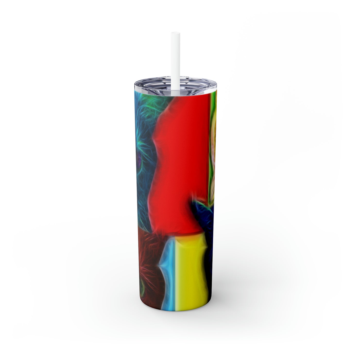 Pop Cats - Vaso delgado Inovax Maars® con pajita de 20 oz