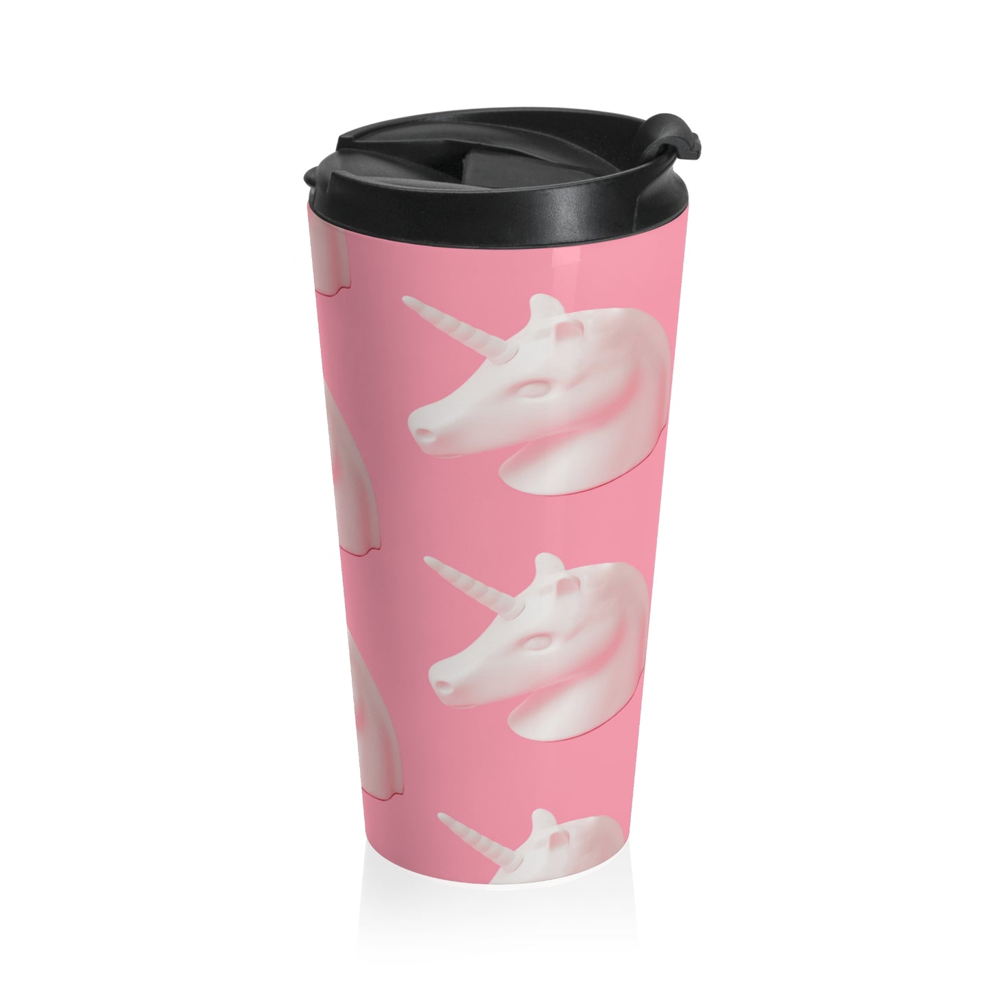 Unicornio - Taza de viaje de acero inoxidable Inovax