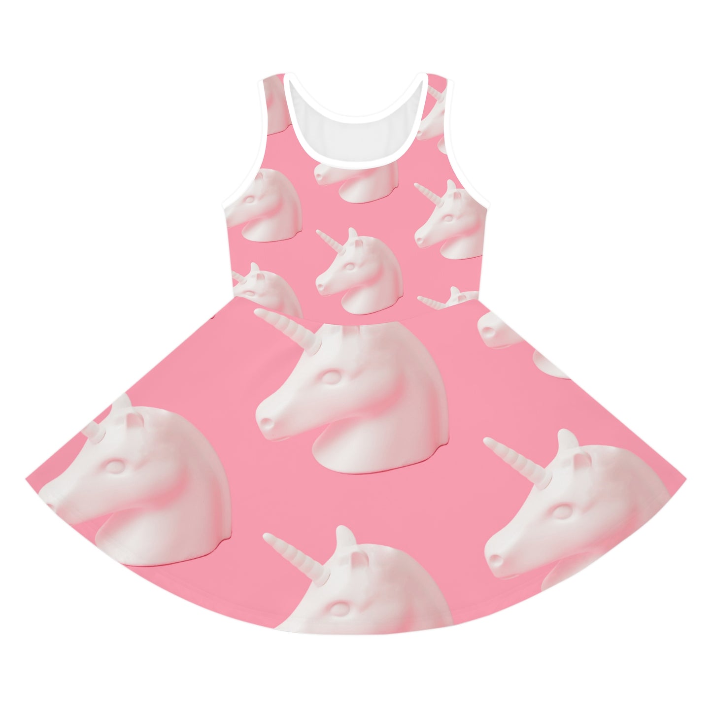 Licorne - Robe d'été sans manches Inovax pour fille