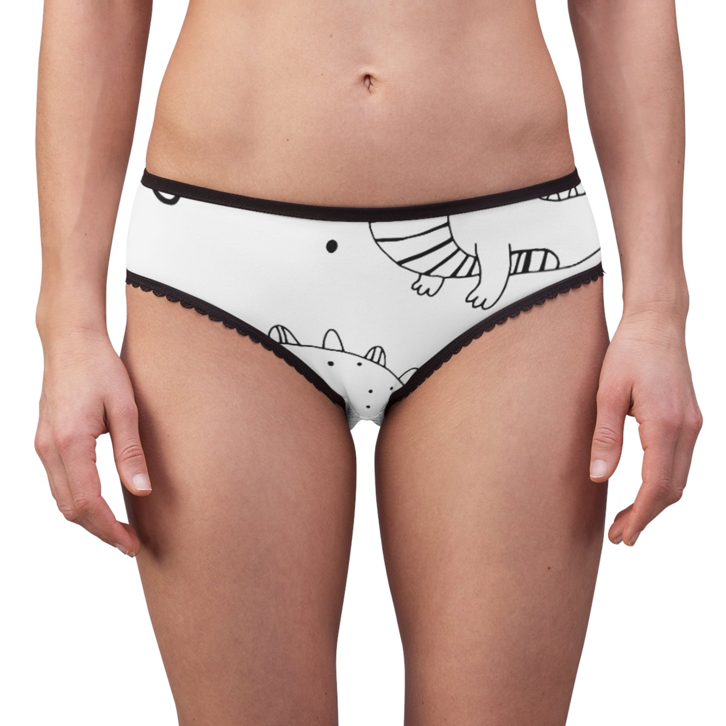 Doodle Dinosours - Inovax Women's Briefs