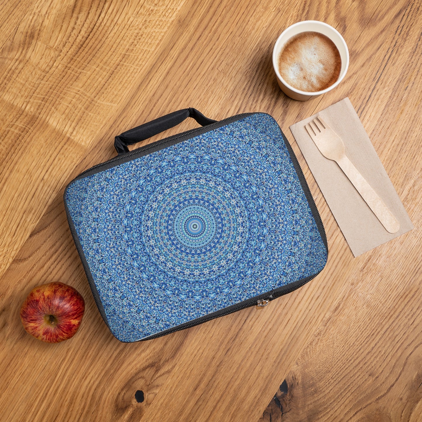 Mandala Bleu - Sac à Lunch Inovax