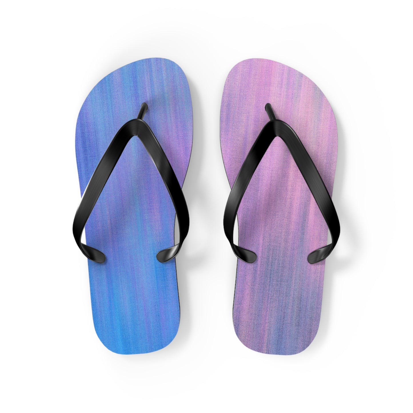 Blue & Purple Metalic - Inovax Flip Flops