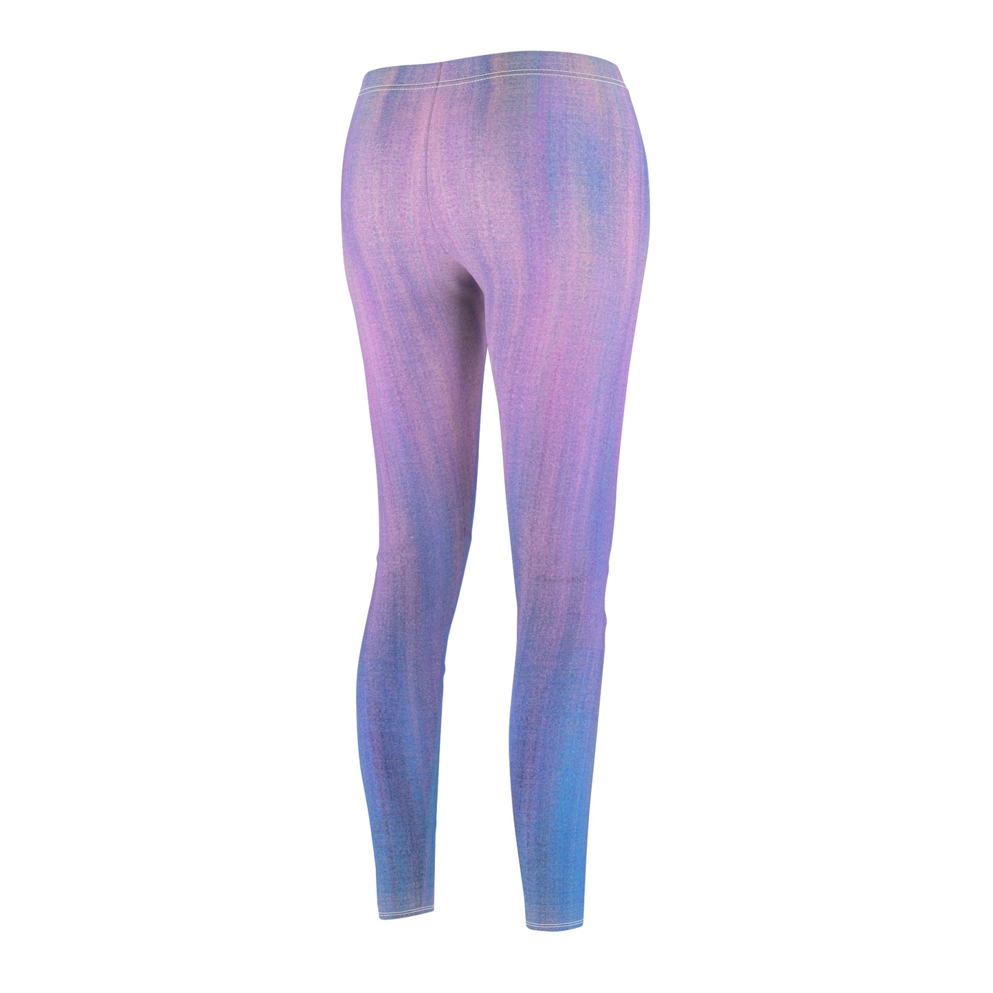 Bleu et violet métallisé - Inovax Legging décontracté coupé-cousu pour femme