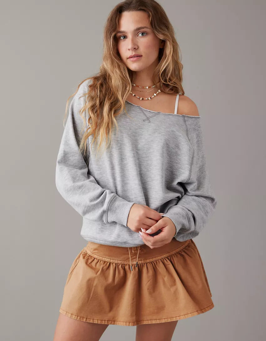 Top suelto casual de moda para mujer